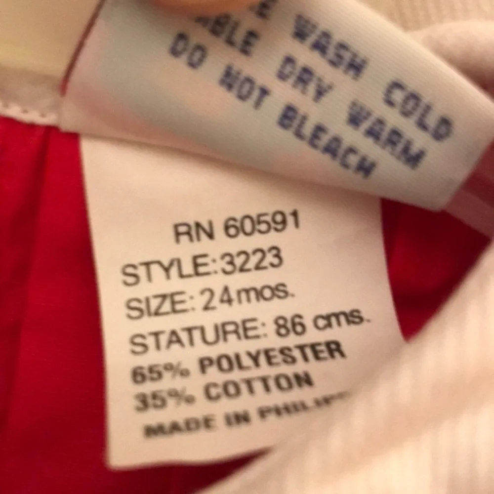 NWOT - Cute Red Dress Size 24‎ Months